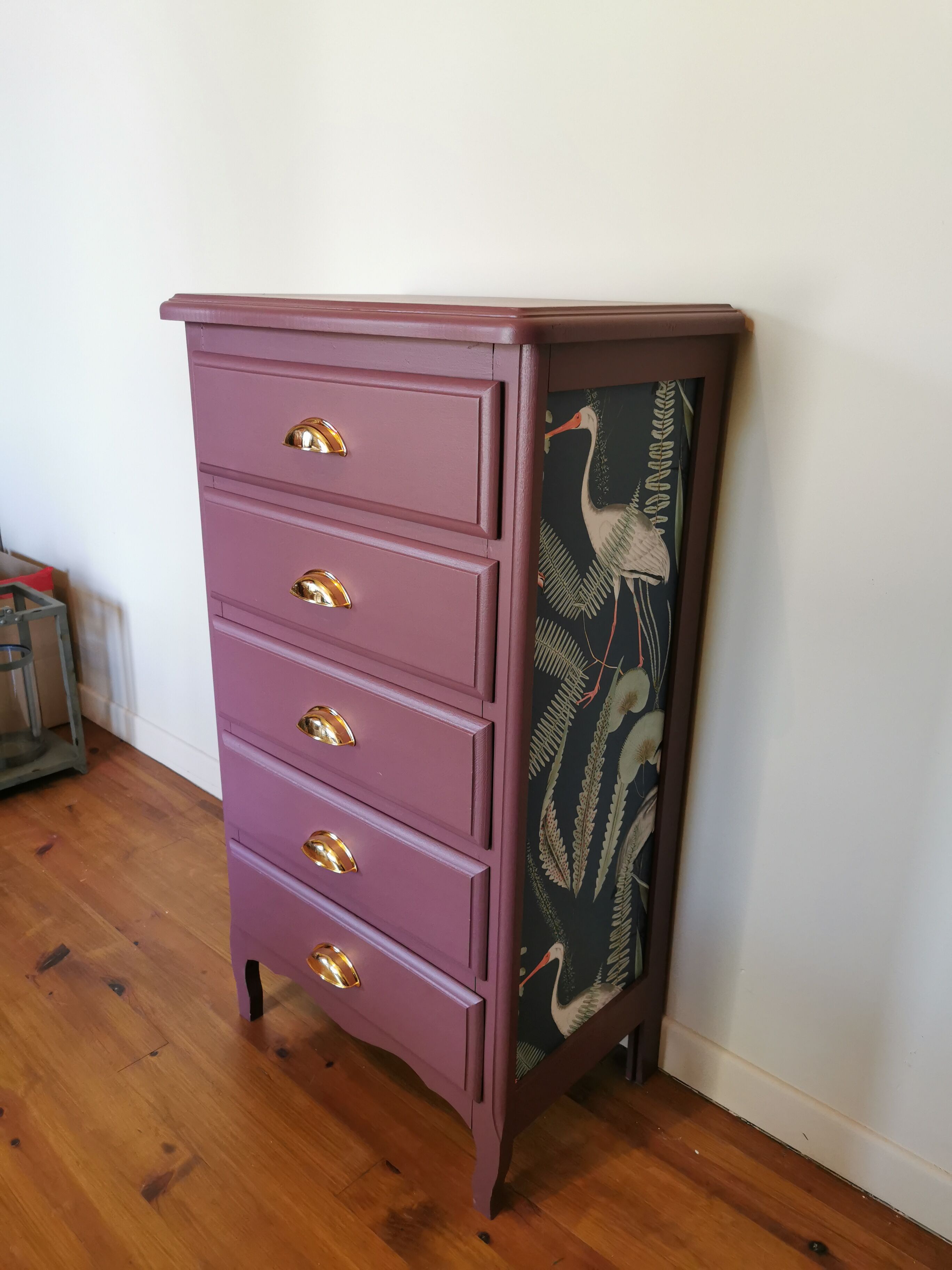 Vintage rag picker 5 drawers restyled