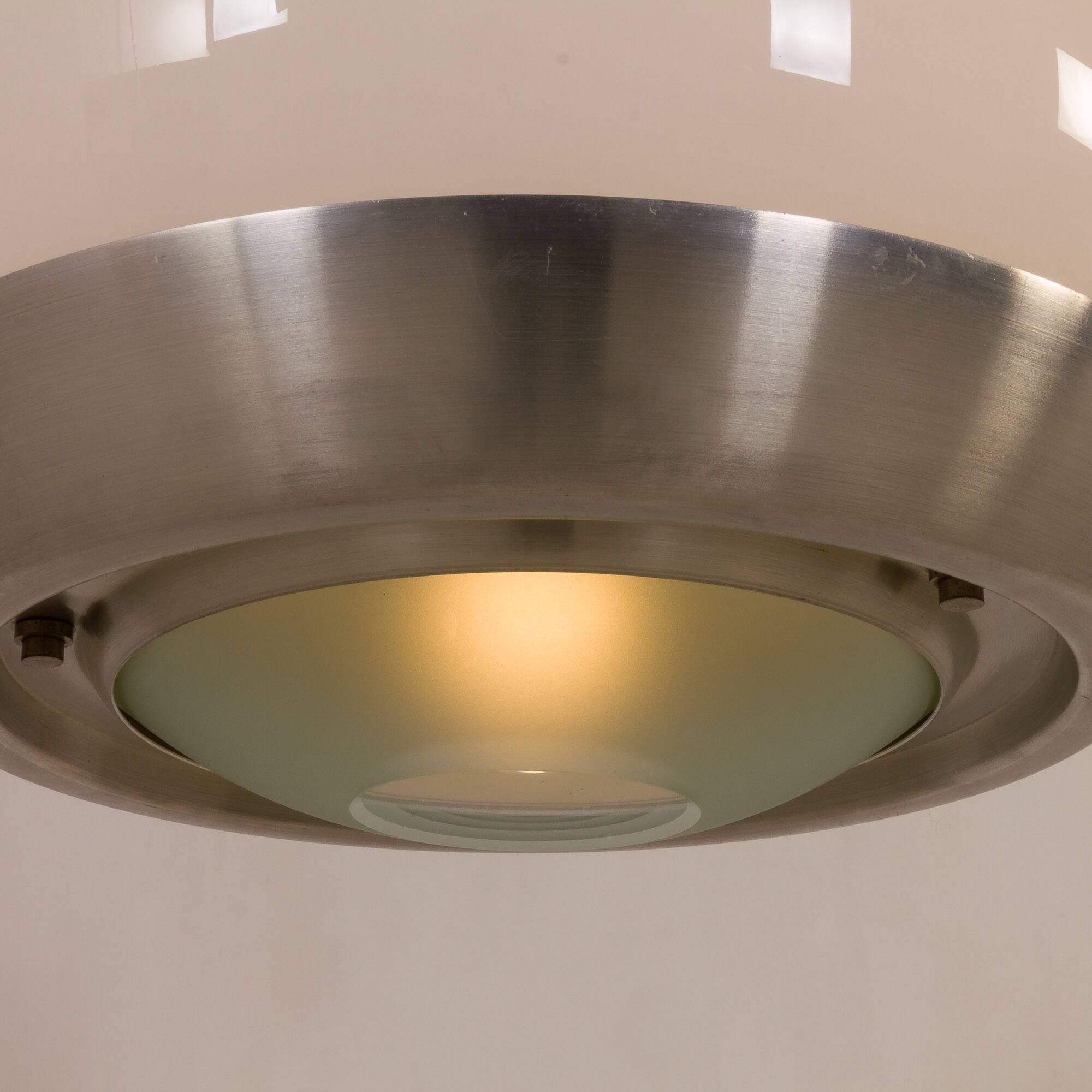 Suspension par Pia Gudietti Cripa, pour Lumi Milano, Italie années 1970