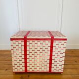Vintage scoubidou storage chest 1960