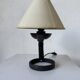Brutalist metal lamp from the 50s