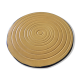Yellow ceramic trivet