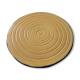 Yellow ceramic trivet