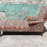 Old meridian armchair with armrests