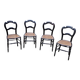 Napoleon III chairs 19th century / dining chairs