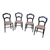 Chaises Napoléon III XIXe siècle / chaises de salle à manger