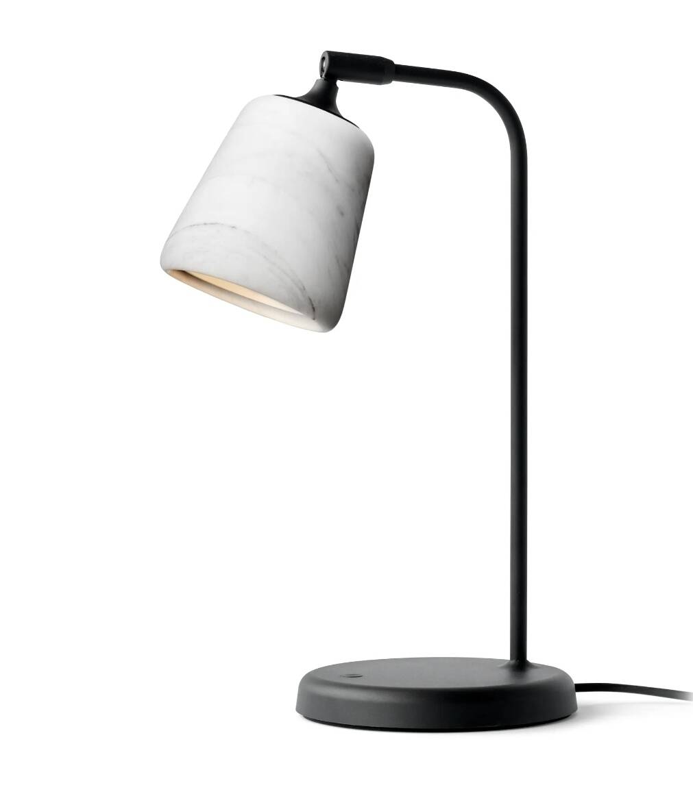 Lampe Material New Works  - Design Noergaard & Kechayas - Marbre/Acier