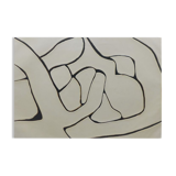 MARCA-RELLI Conrad, Composition 15, 1977. Etching and aquatint signed