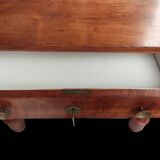 Old small solid wood chest of drawers