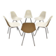 Vintage Herman Miller Fiberglass DSX dining chairs Charles & Ray Eames