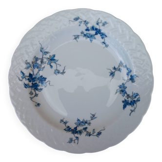 Round Bernardaud porcelain serving dish - Saint-Saens model - 1970s