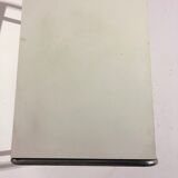 Vintage coffee table white melamine top