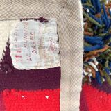 Rug or wall hanging "The Sacred Monster", signed Agnus, 1973