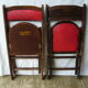 Wooden folding chairs and 60s shanghai skai