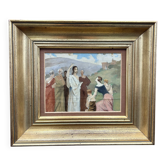 Ancient religious painting – Biblical scene