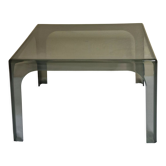 Vintage plexiglass coffee table