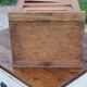 Old oak and brass mailbox