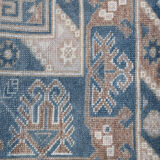 Tapis bleu turc Oushak 110 x 181 cm