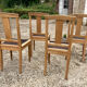 Lot de chaises