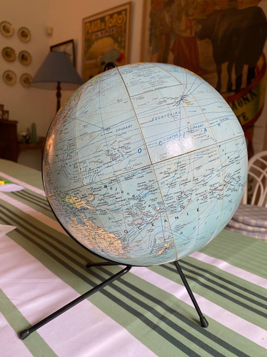 Earth globe