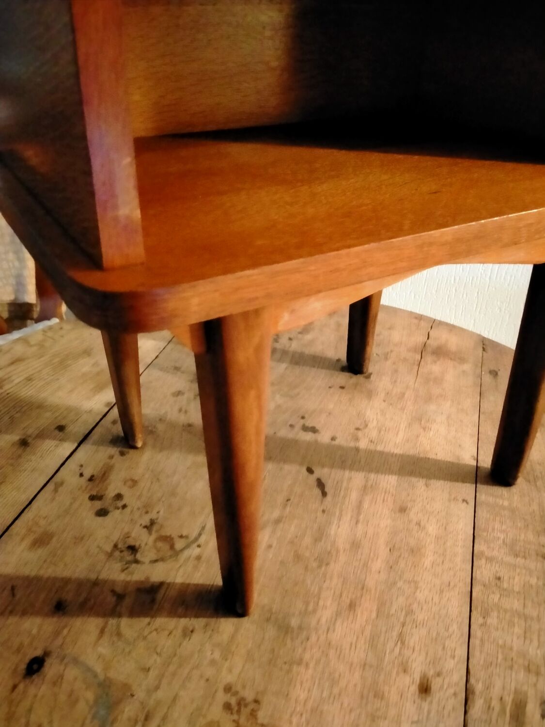 Vintage bedside table