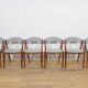 Model 31 Dining Chairs by Kai Kristiansen for Schou Andersen, Denmark, 1960