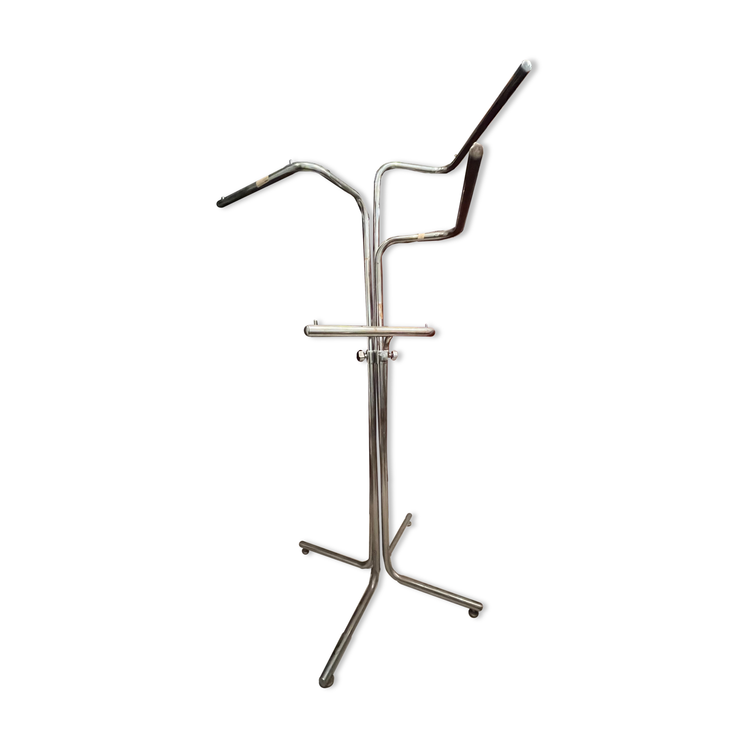 Wearing vintage coat rack