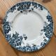 Set of 3 old flat plates Terre de Fer