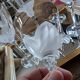 6 crystal stem glasses from Cristal d’Arques Folia – 1970s-1980s