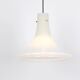 Superb large opaline glass pendant by Limburg, Germany, 1970s.