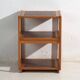 Table d’appoint vintage en bois – Europe centrale, circa 1960