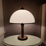 White mushroom table lamp 1970s space age