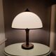 White mushroom table lamp 1970s space age
