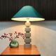 Sculptural Glazed Ceramic Art Table Lamp, Germany 1960s