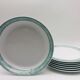 6 dessert plates and serving dish, graf von henneberg