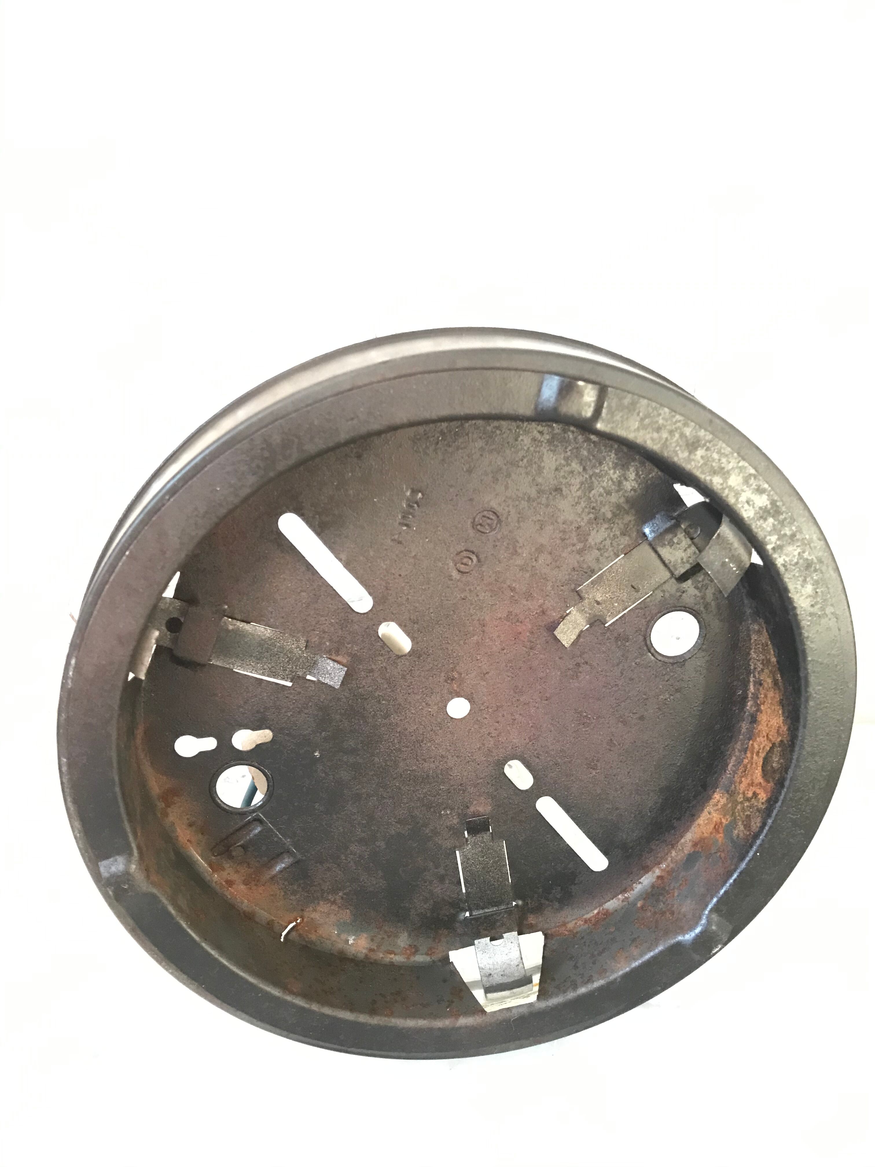 Vintage moulded glass ceiling light