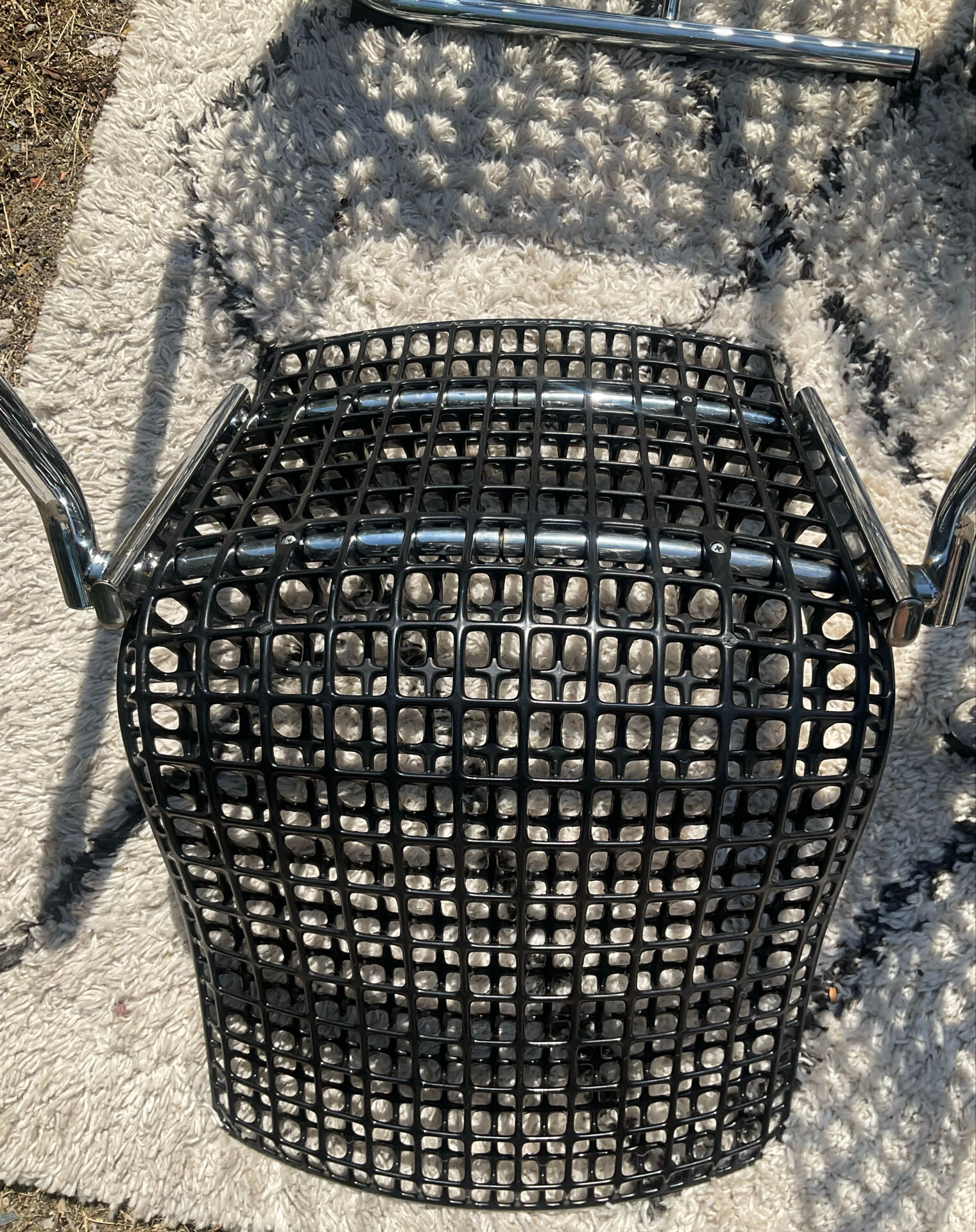 Série de 6 chaises « Moiré » par Ton Haas