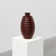 Large French turned wood vase in Art Deco style, ca. 1925
