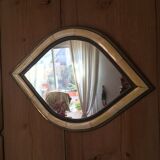 Brass mirror with original shape - 28x39cm