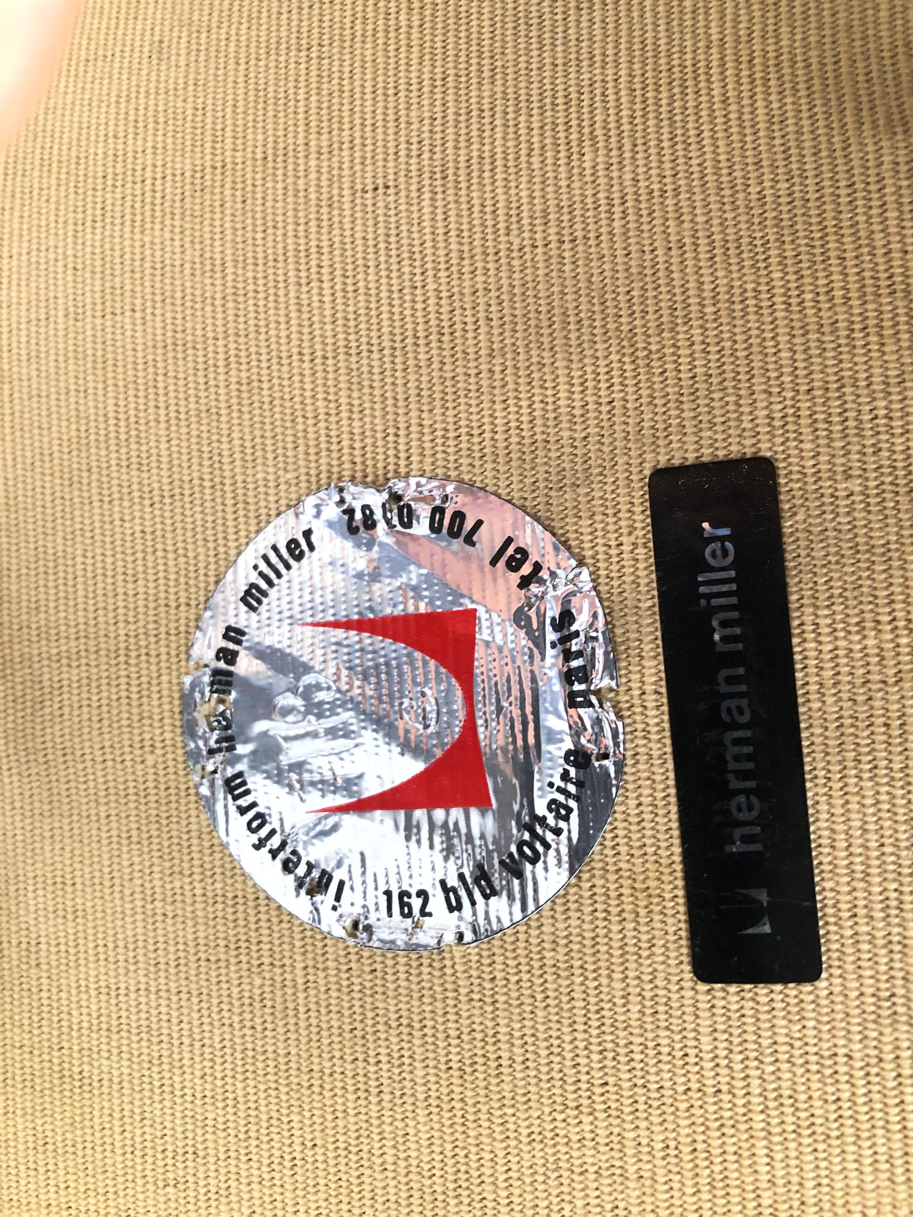 Armchair Lobby hightback eames Herman miller