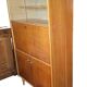 vintage oak secretary desk