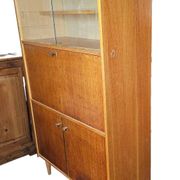 vintage oak secretary desk