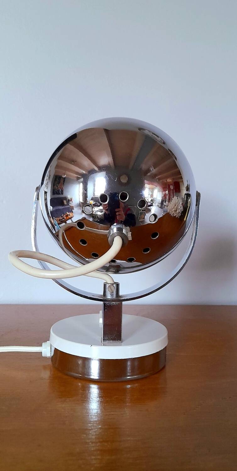 Lampe à poser,space age  eye Ball 70s