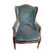 Louis XVI style eared shepherdess armchair