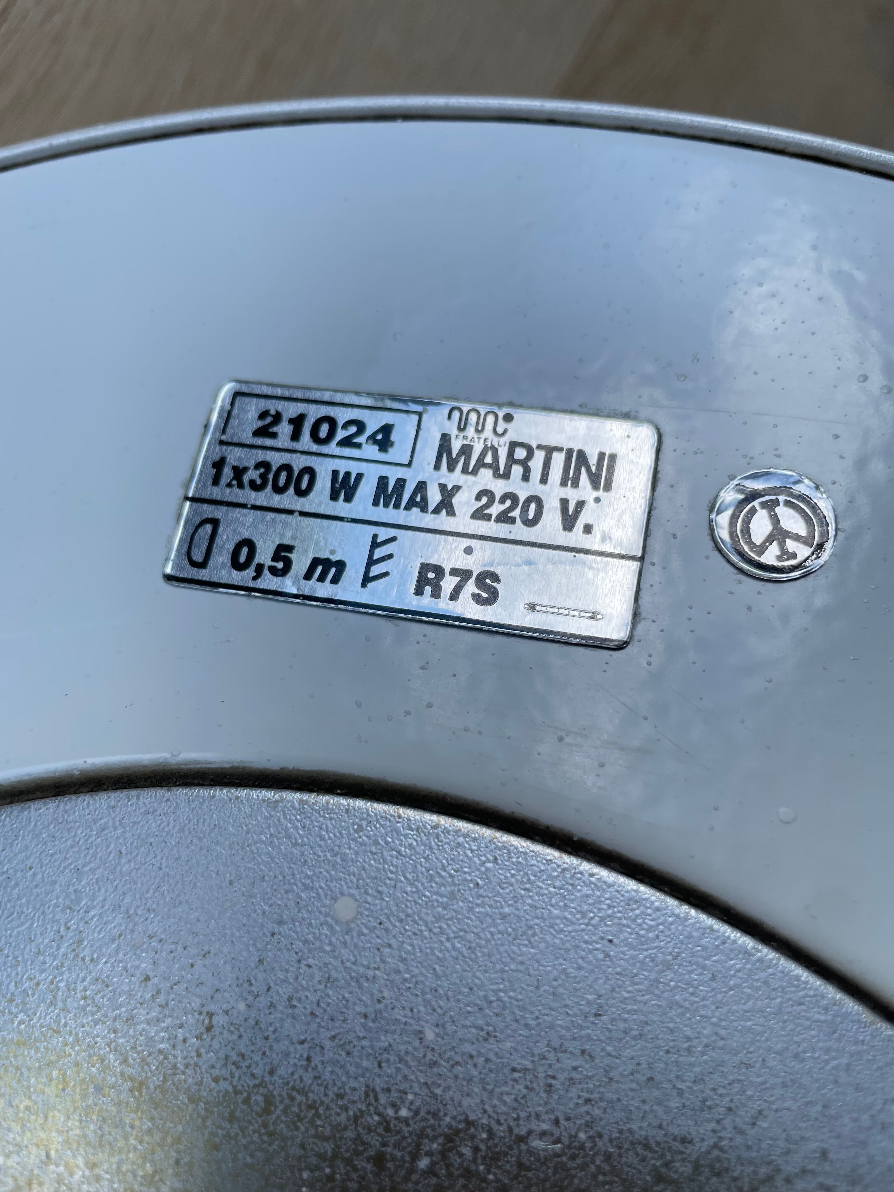 Fratelli Martini wall light late 1980s