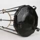 Stylish robust mid-century umbrella stand, France ca. 1950