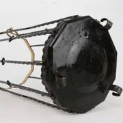 Stylish robust mid-century umbrella stand, France ca. 1950