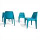 Set of 4 Schröder & Henzelmann Space Age Dining Chairs, 1970