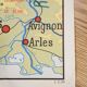 Editions Rossignol map - Massif Central & Jura (90 x 75cm)