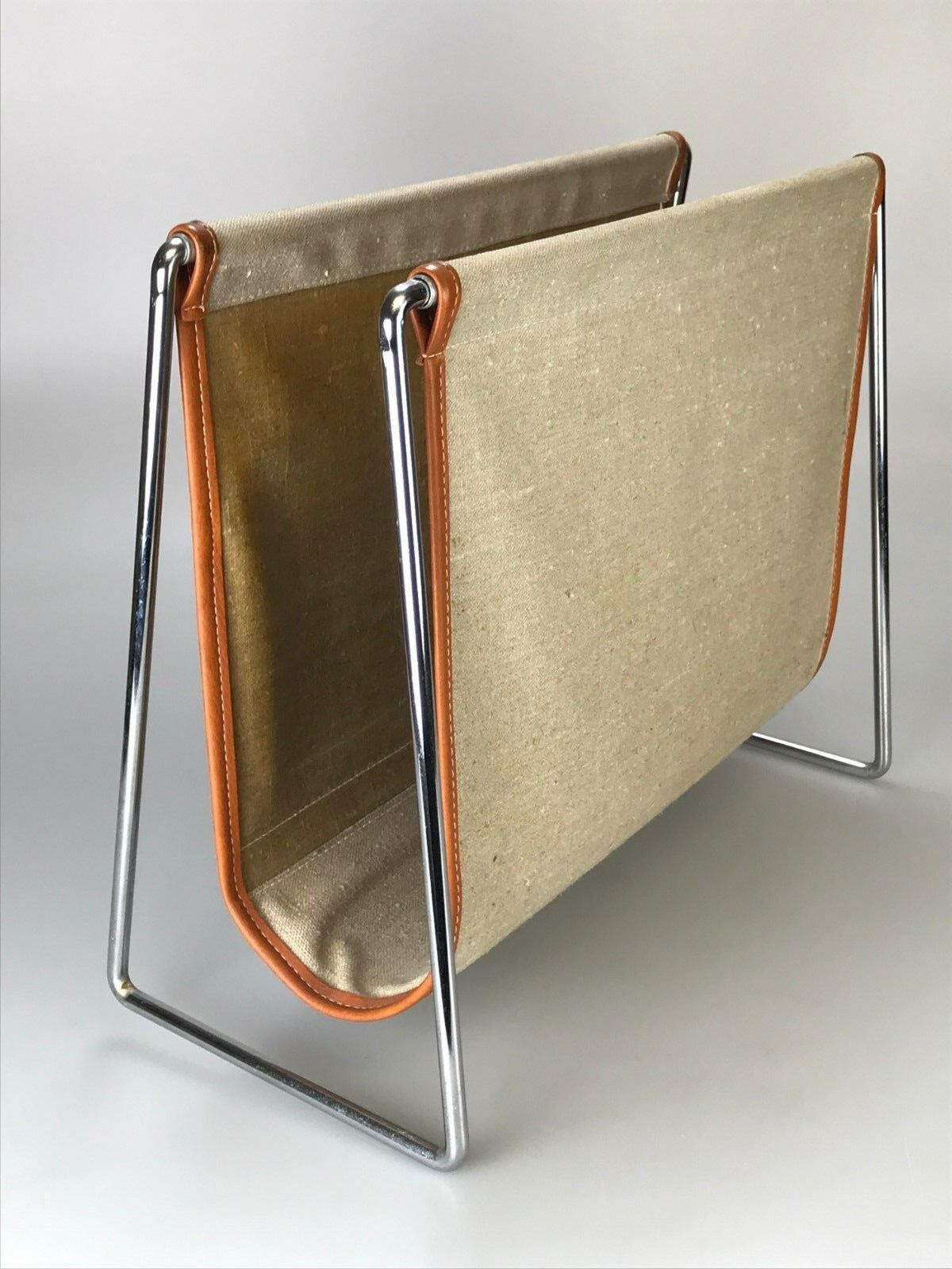50s 60s Newspaper Rack Magazine Rack by Verner Panton for Fritz Hansen