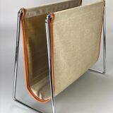 50s 60s Newspaper Rack Magazine Rack by Verner Panton for Fritz Hansen